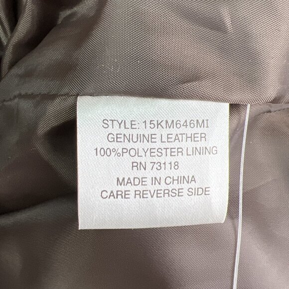 David Dart XL Leather Jacket Womens Brown Suede Western Ranch Boho - Picture 8 of 9